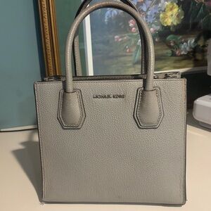 Michael Kors Silver Satchel